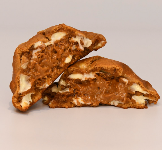 Dubai Cookie hecha con crema Biscoff